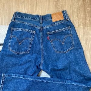 25” Levis dad jeans